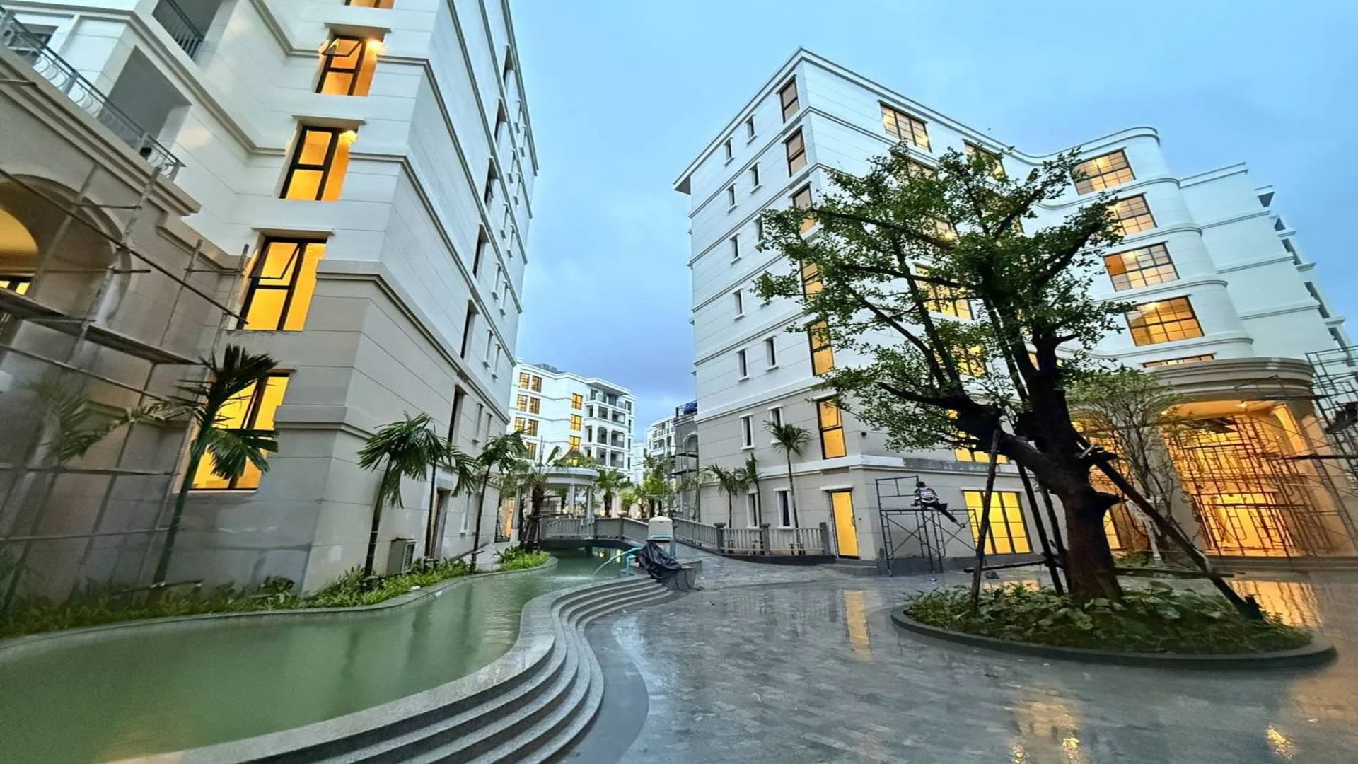 Ход строительства