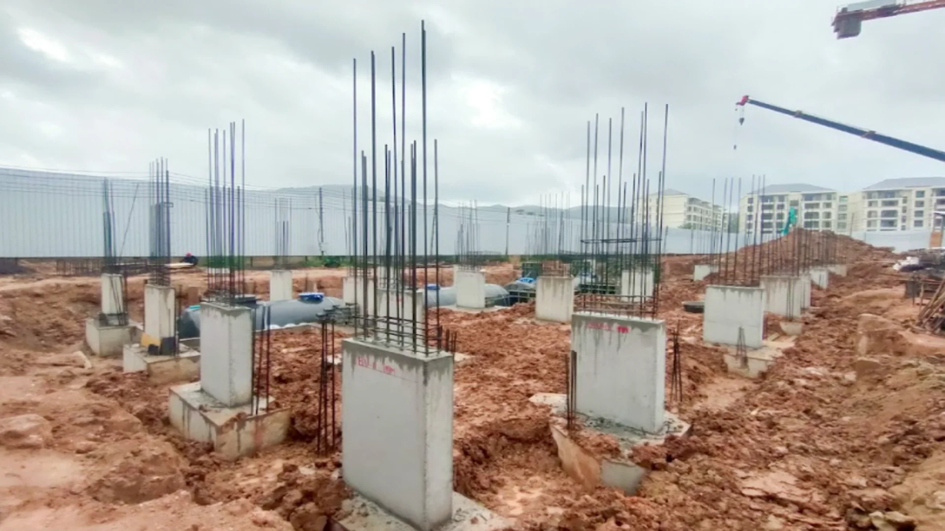 Ход строительства