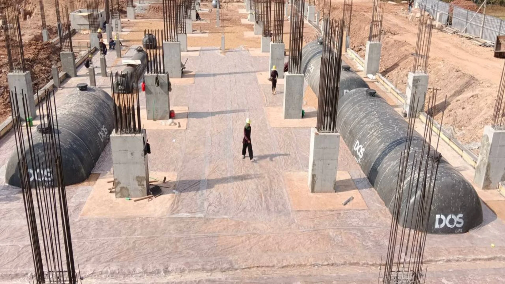 Ход строительства