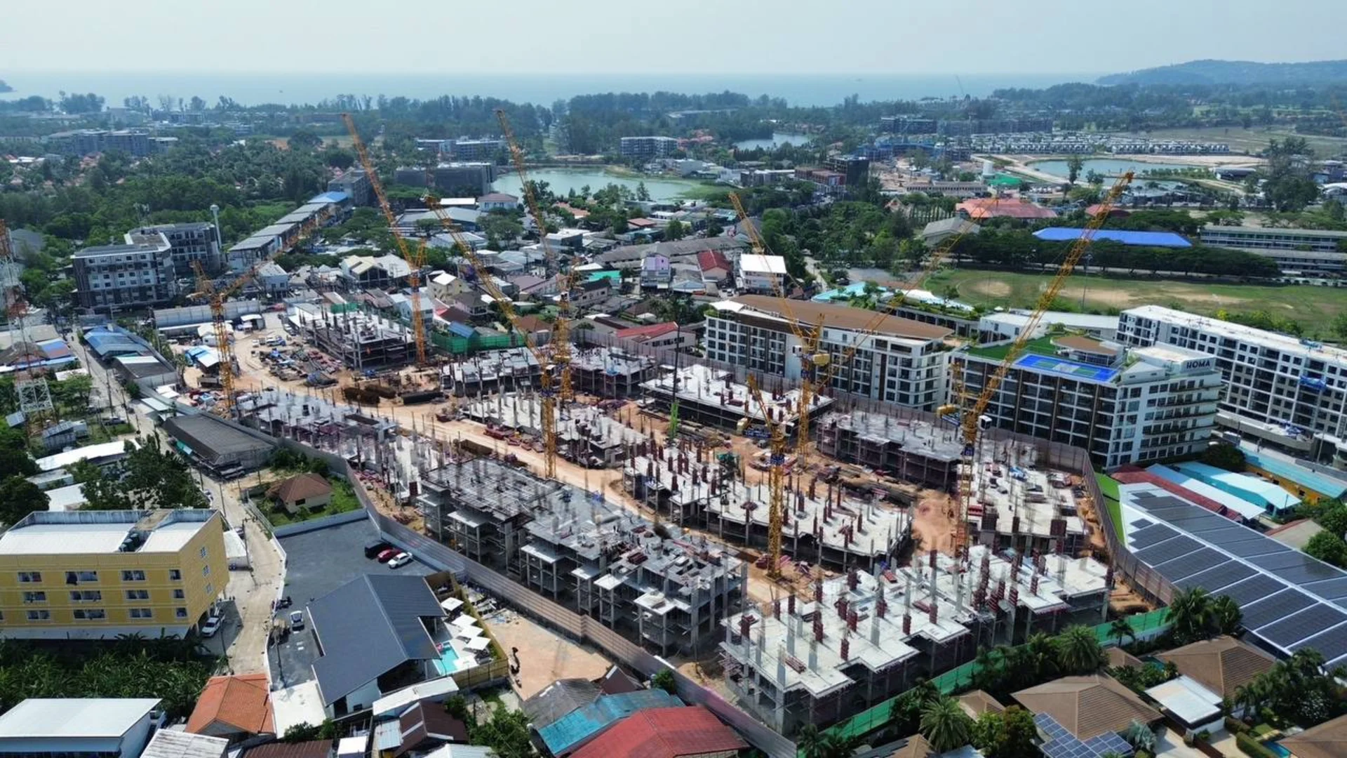 Ход строительства