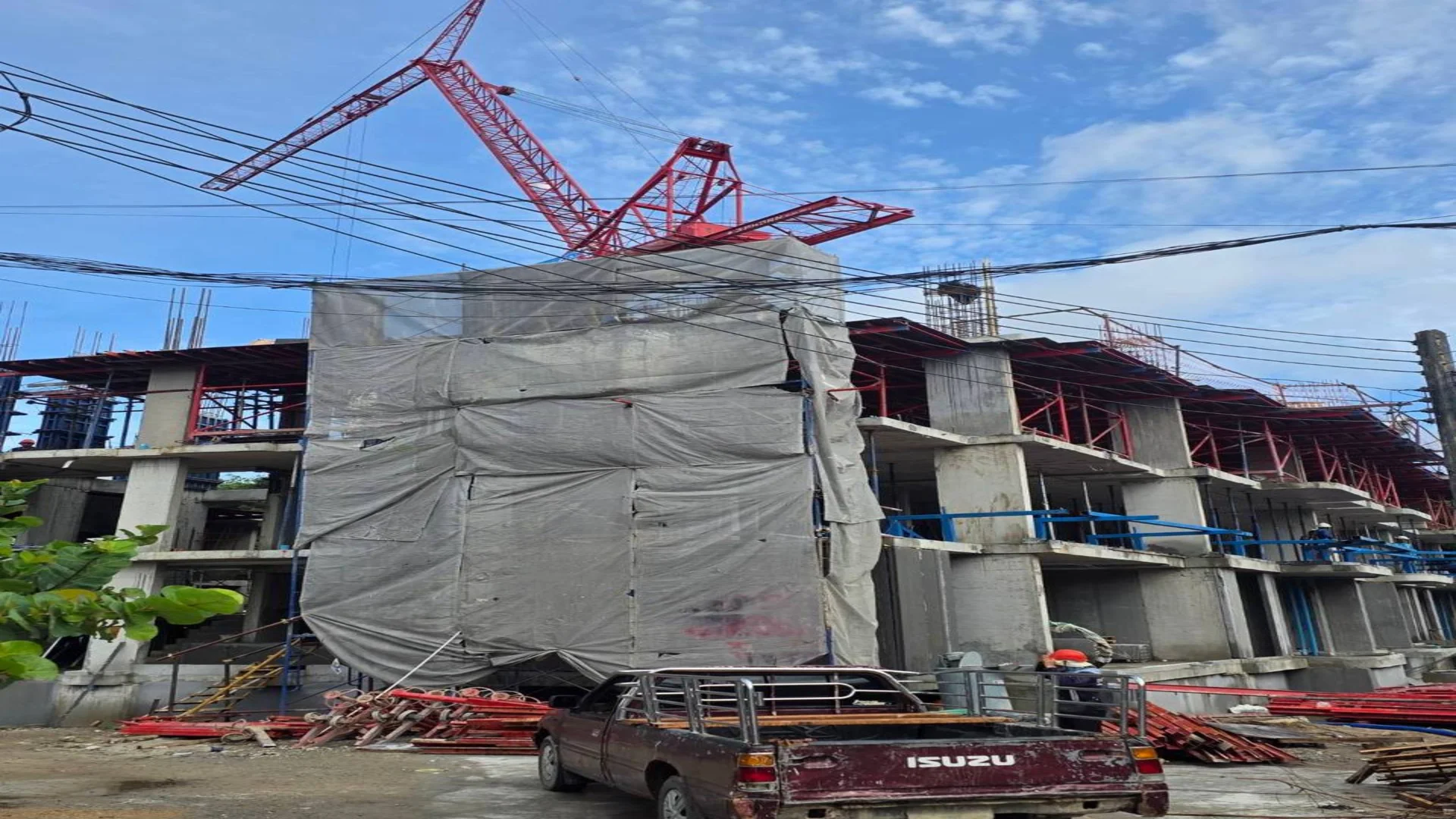 Ход строительства