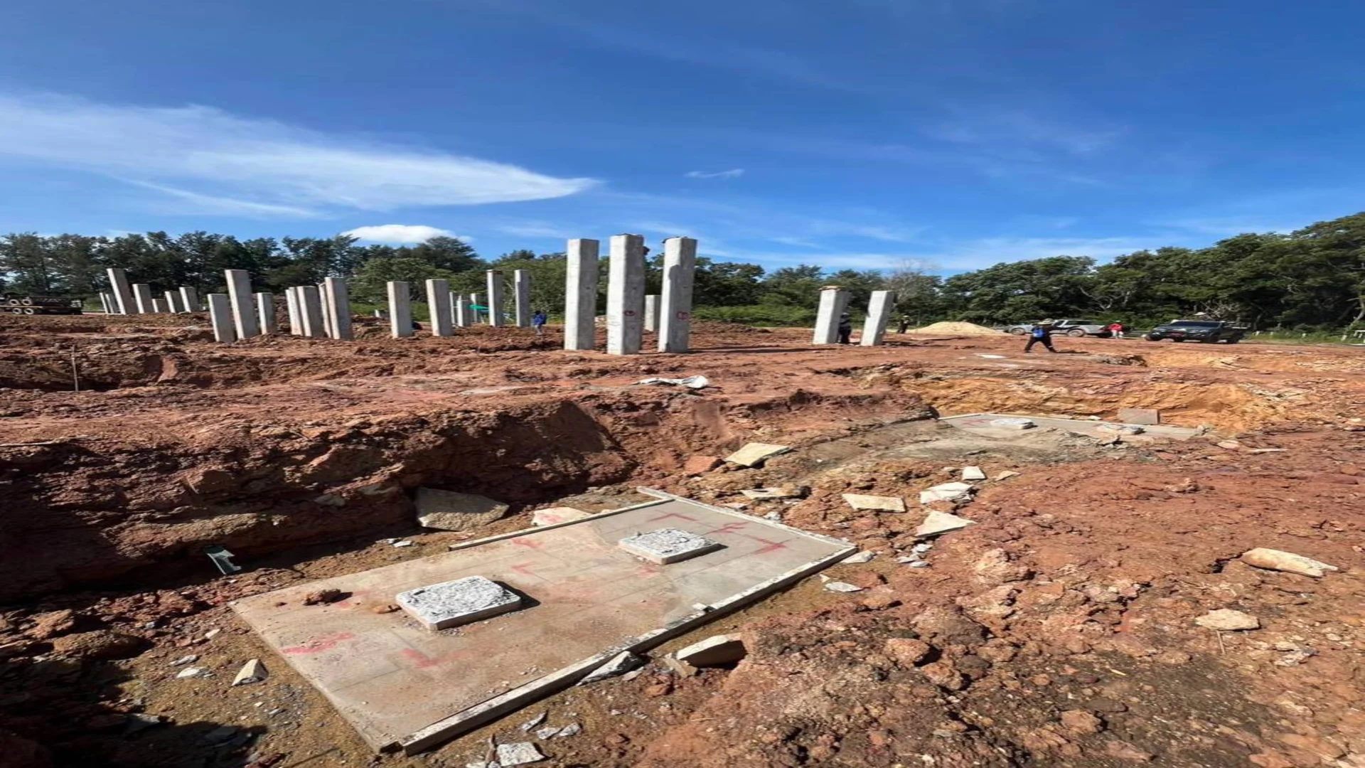 Ход строительства