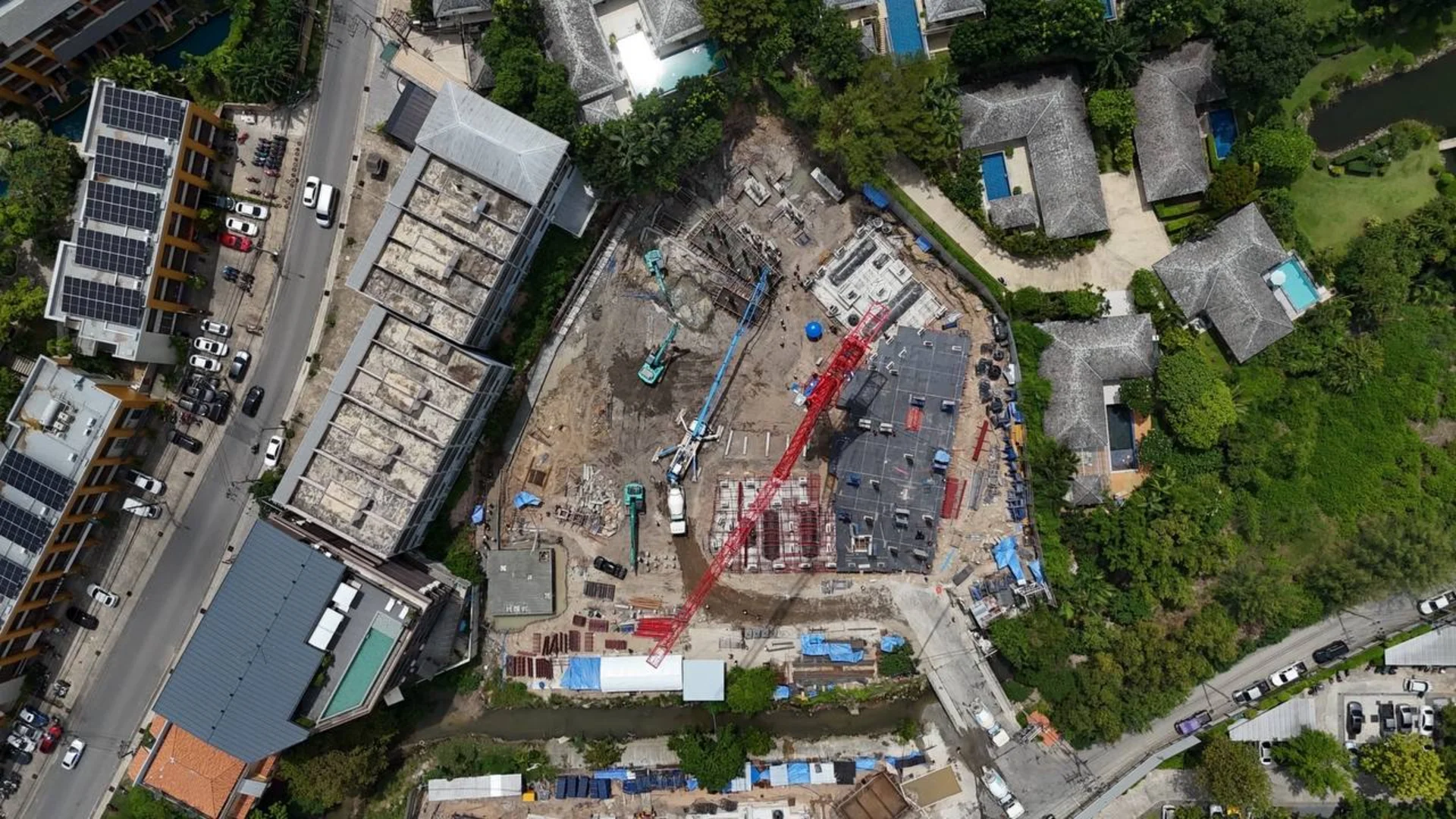 Ход строительства