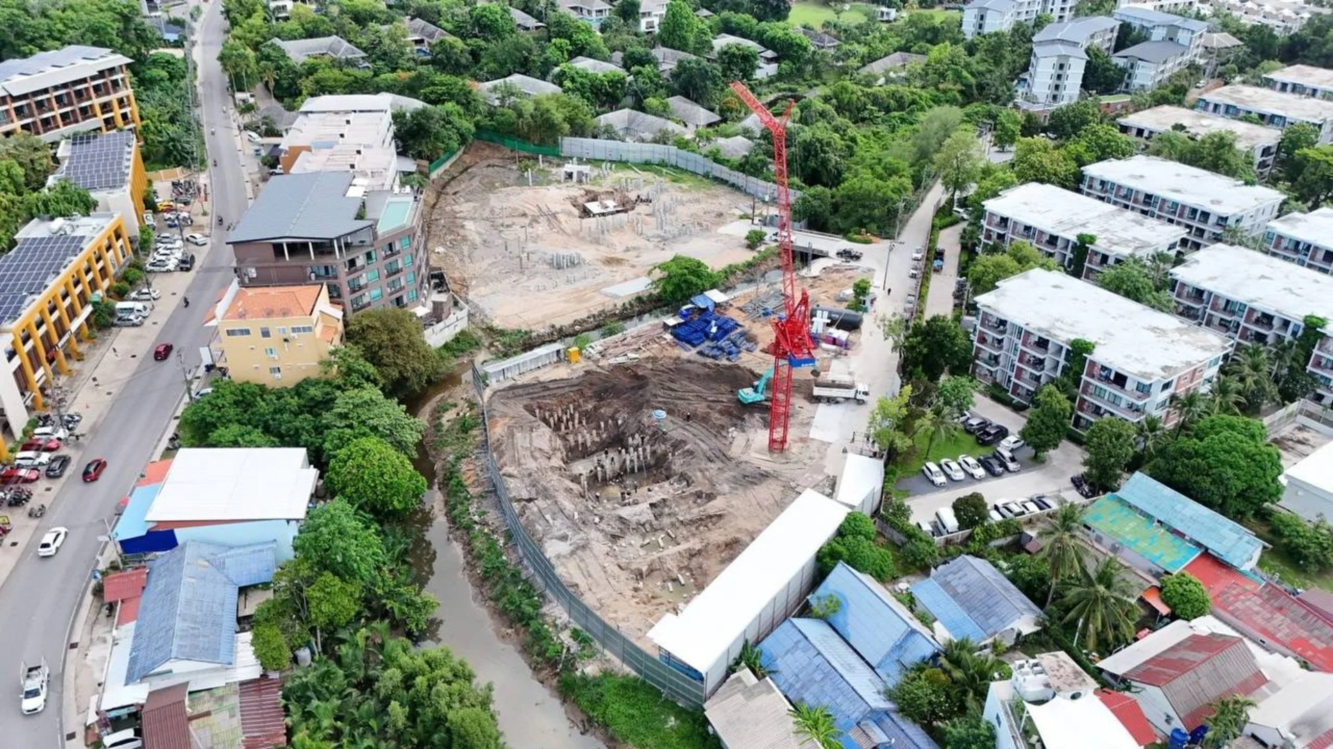 Ход строительства