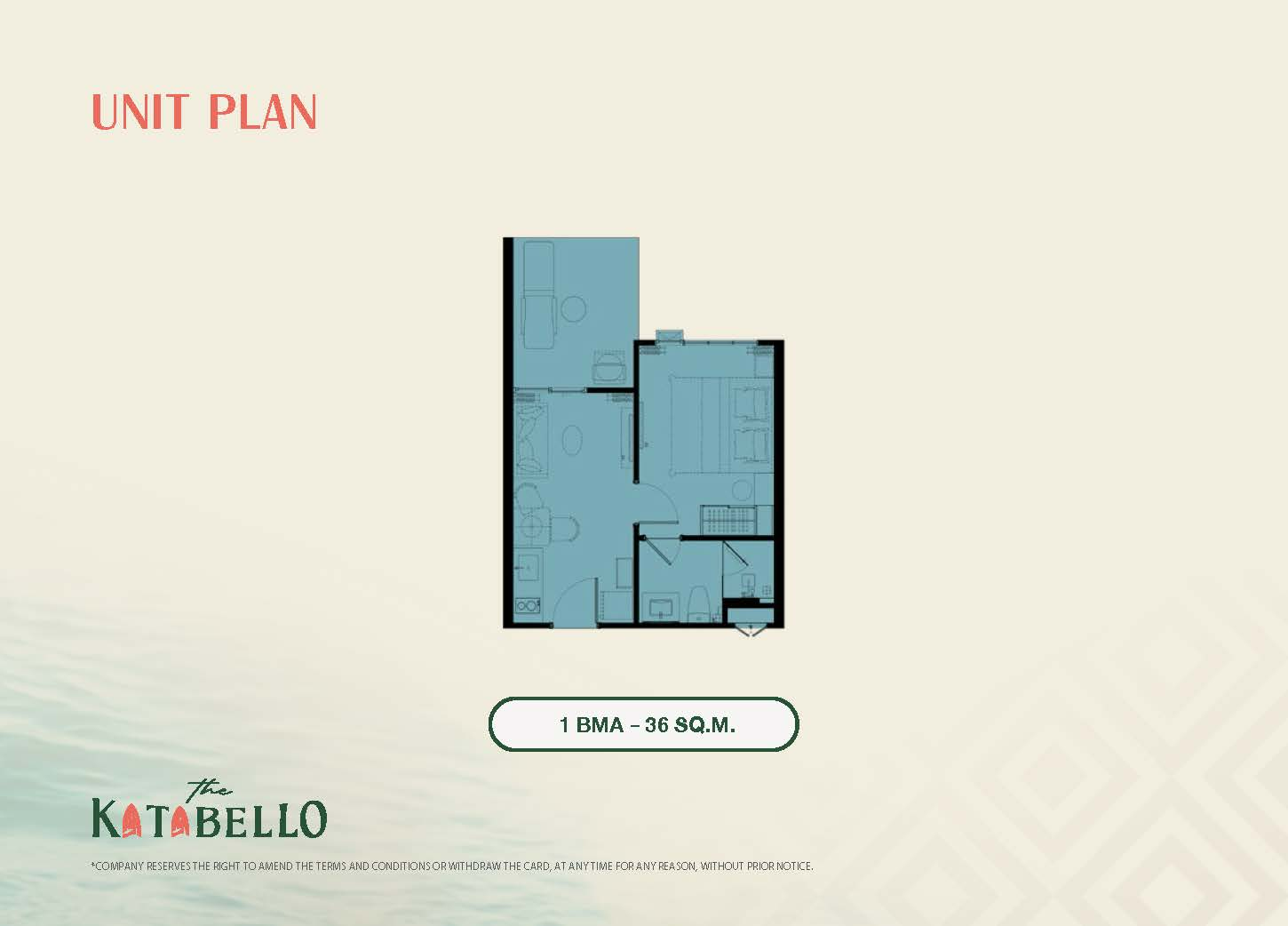 1 bedroom, 47,0 м²