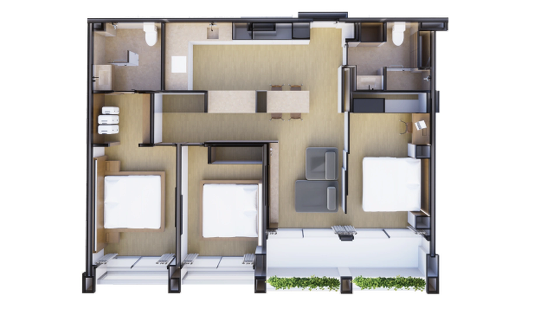 3 bedroom, 376,0 м²